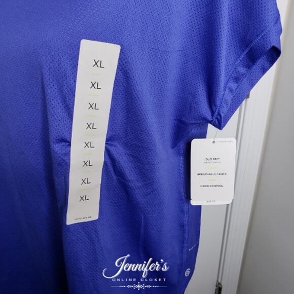 3/$30 Champion by C9 NWT Women's Blue Athletic Top Size XL - Picture 7 of 11